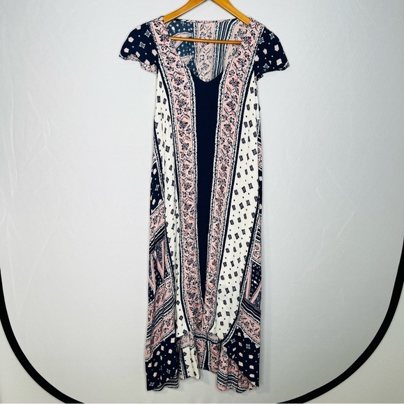 Maeve by Anthropologie Maeve Summertide Cape High-Low Swing Dress. Size X-Small. - Picture 4 of 16